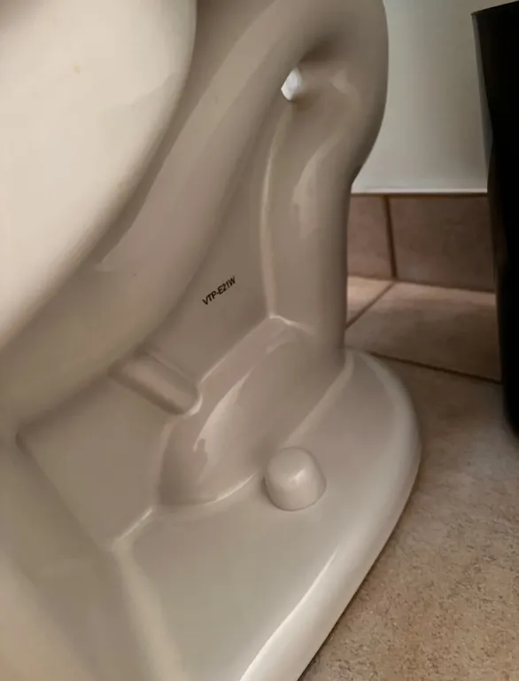 Toilet detail clean — after